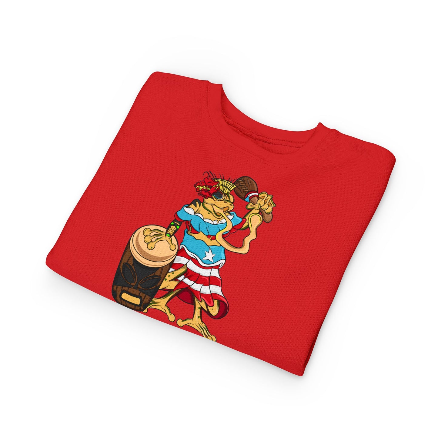 Toddler Sweatshirt - Puerto Rican Isabela Coqui Design