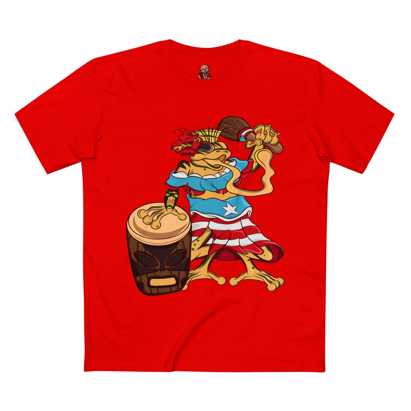 Mens Staple Tee Shirt - Puerto Rican Isabela Coqui