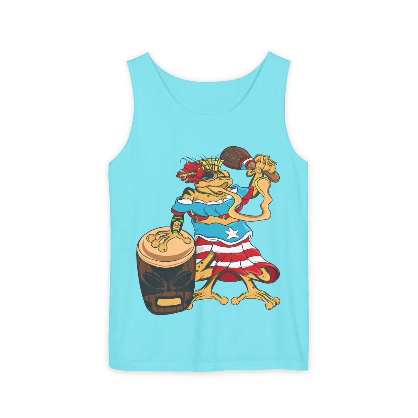 Tank Top - Puerto Rican Isabela Coqui Print