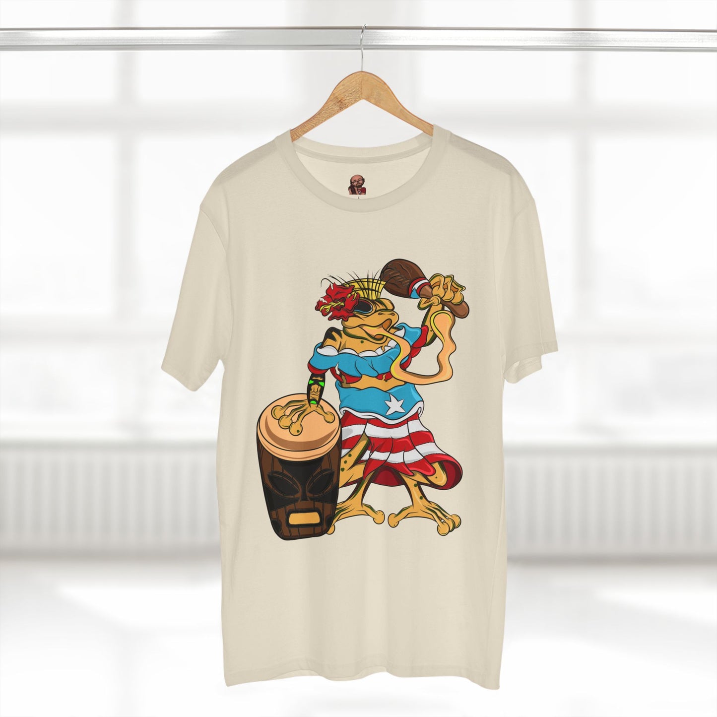 Mens Staple Tee Shirt - Puerto Rican Isabela Coqui
