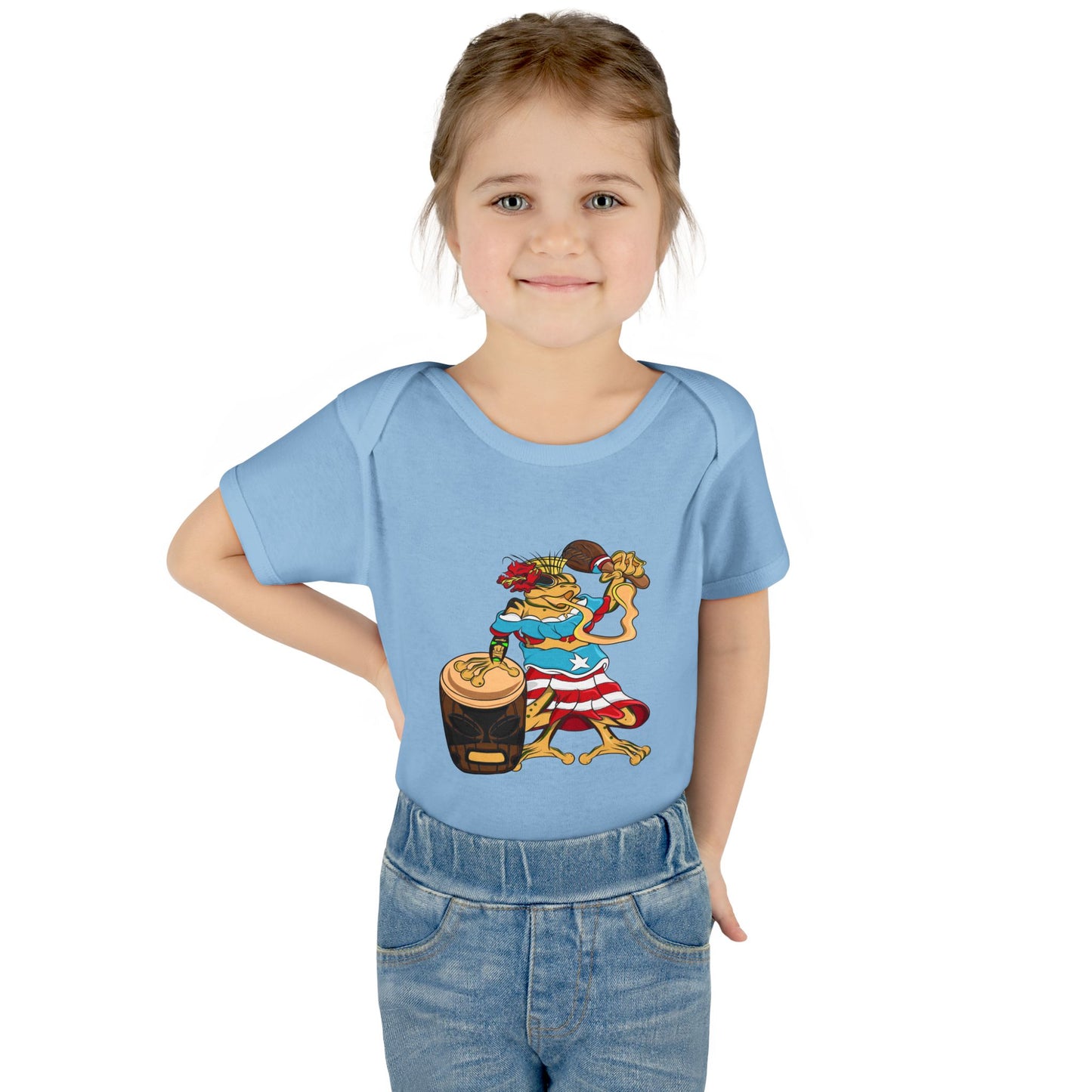 Infant Bodysuit - Puerto Rican Isabela Coqui