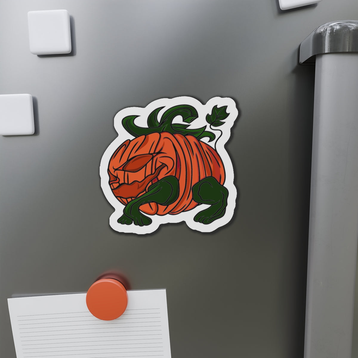 Die-Cut Magnets - Halloween Pumpkin Hog
