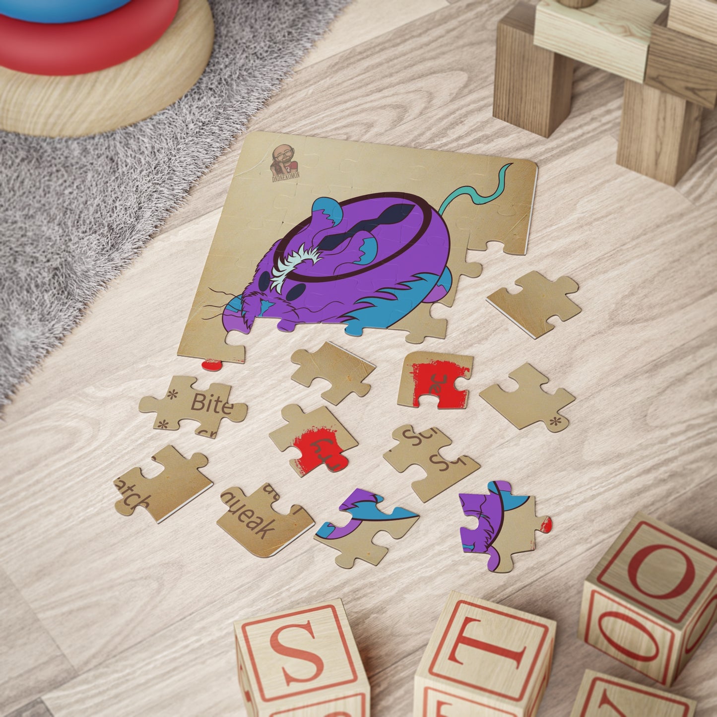 Jerry the Mouse Monster Kids' Puzzle, 30-Piece