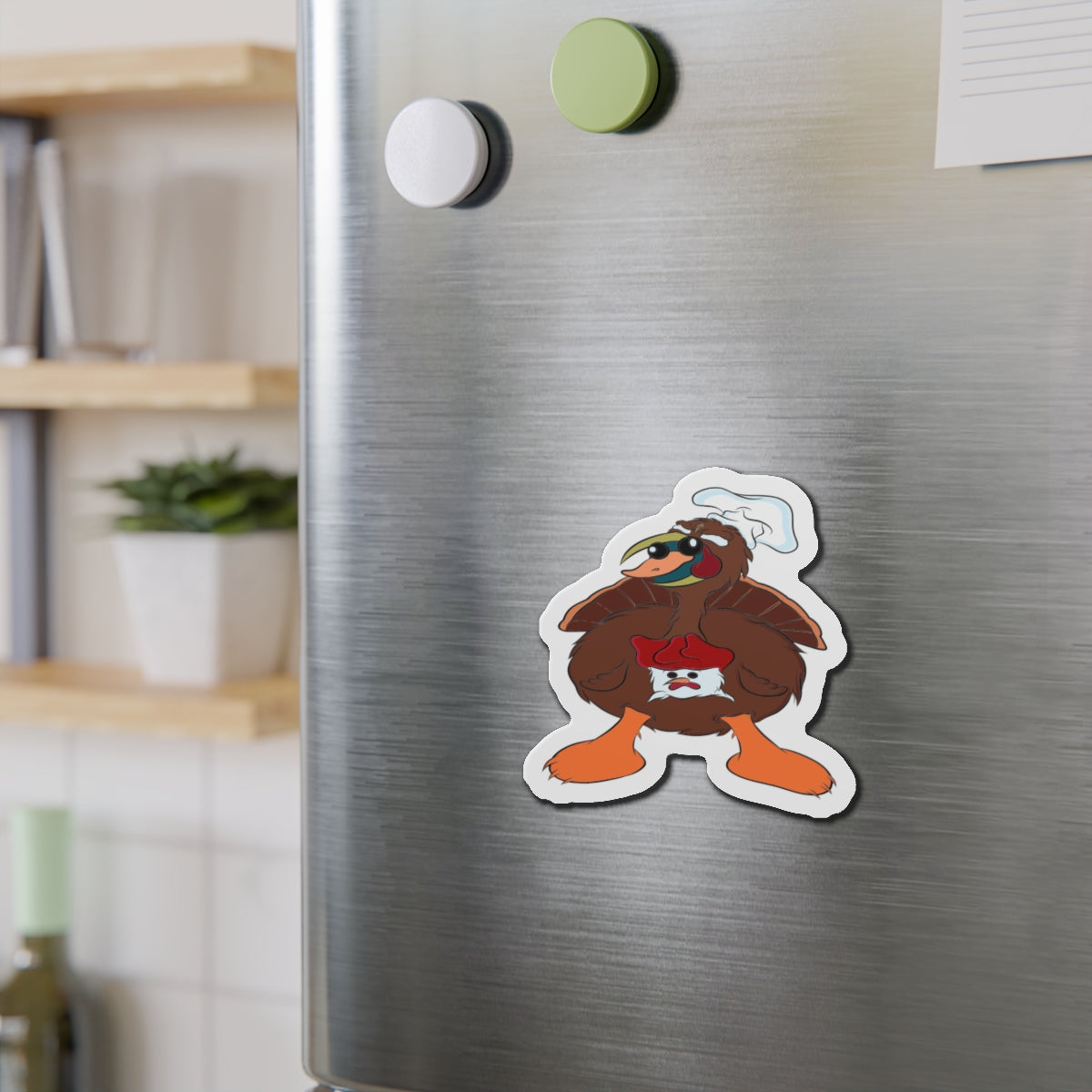 Die-Cut Magnets Ted The TurDucKen