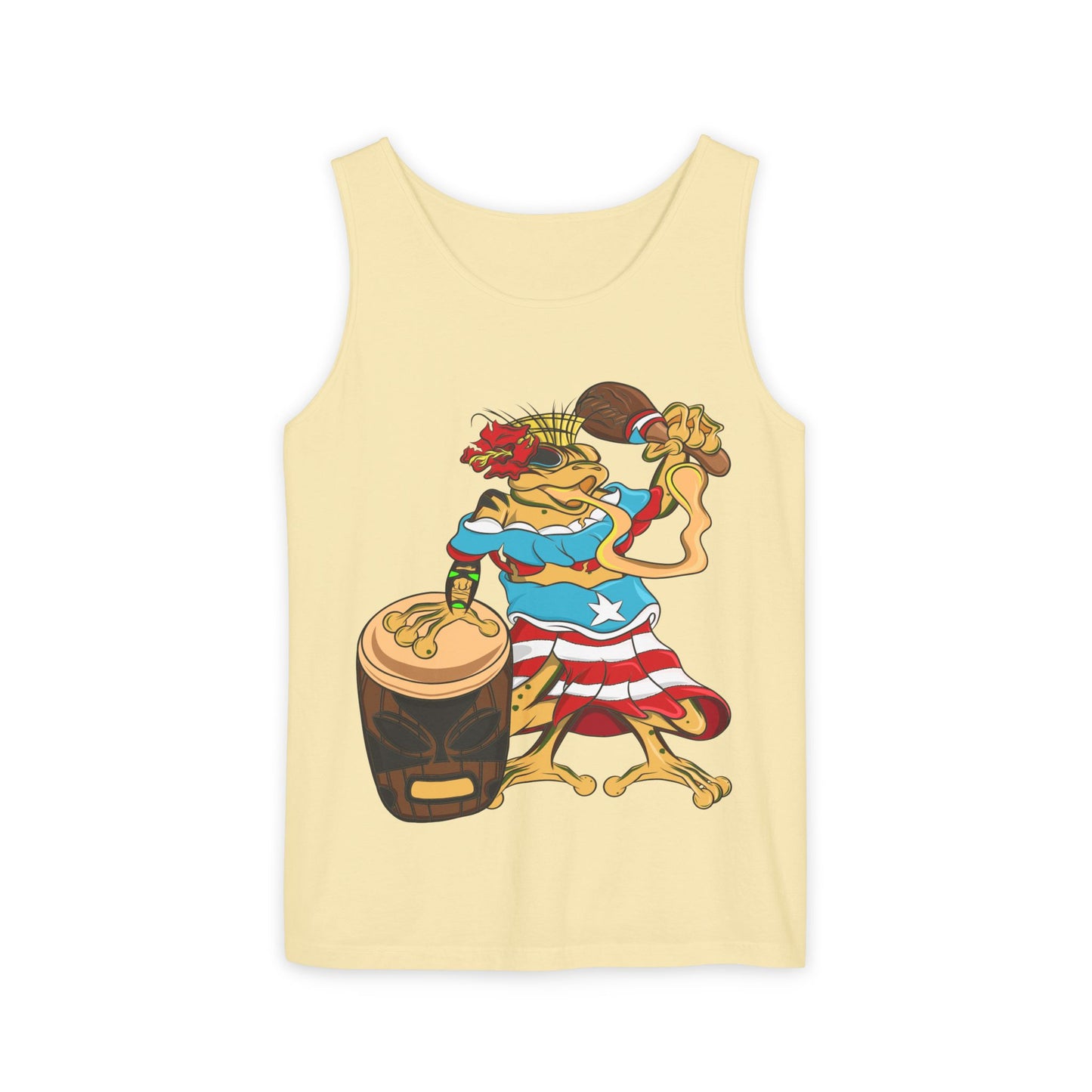Tank Top - Puerto Rican Isabela Coqui Print