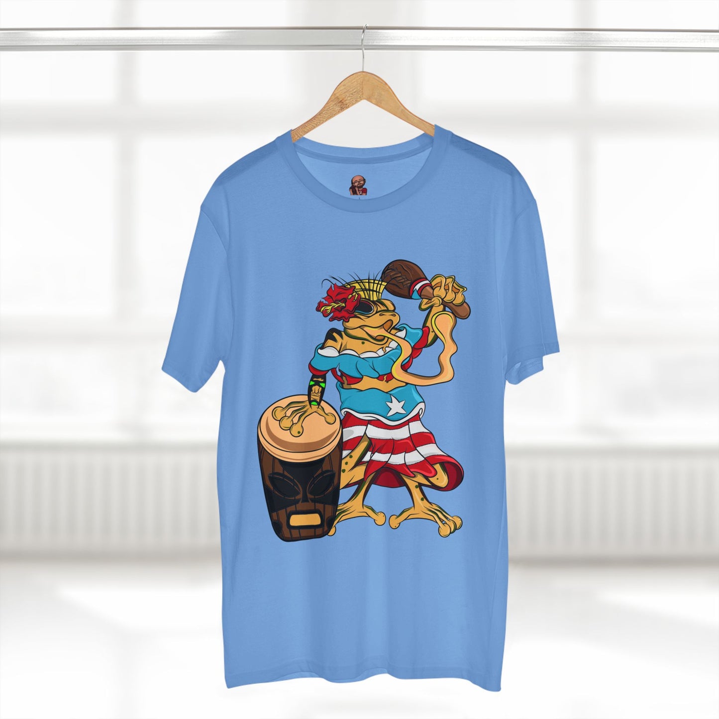 Mens Staple Tee Shirt - Puerto Rican Isabela Coqui