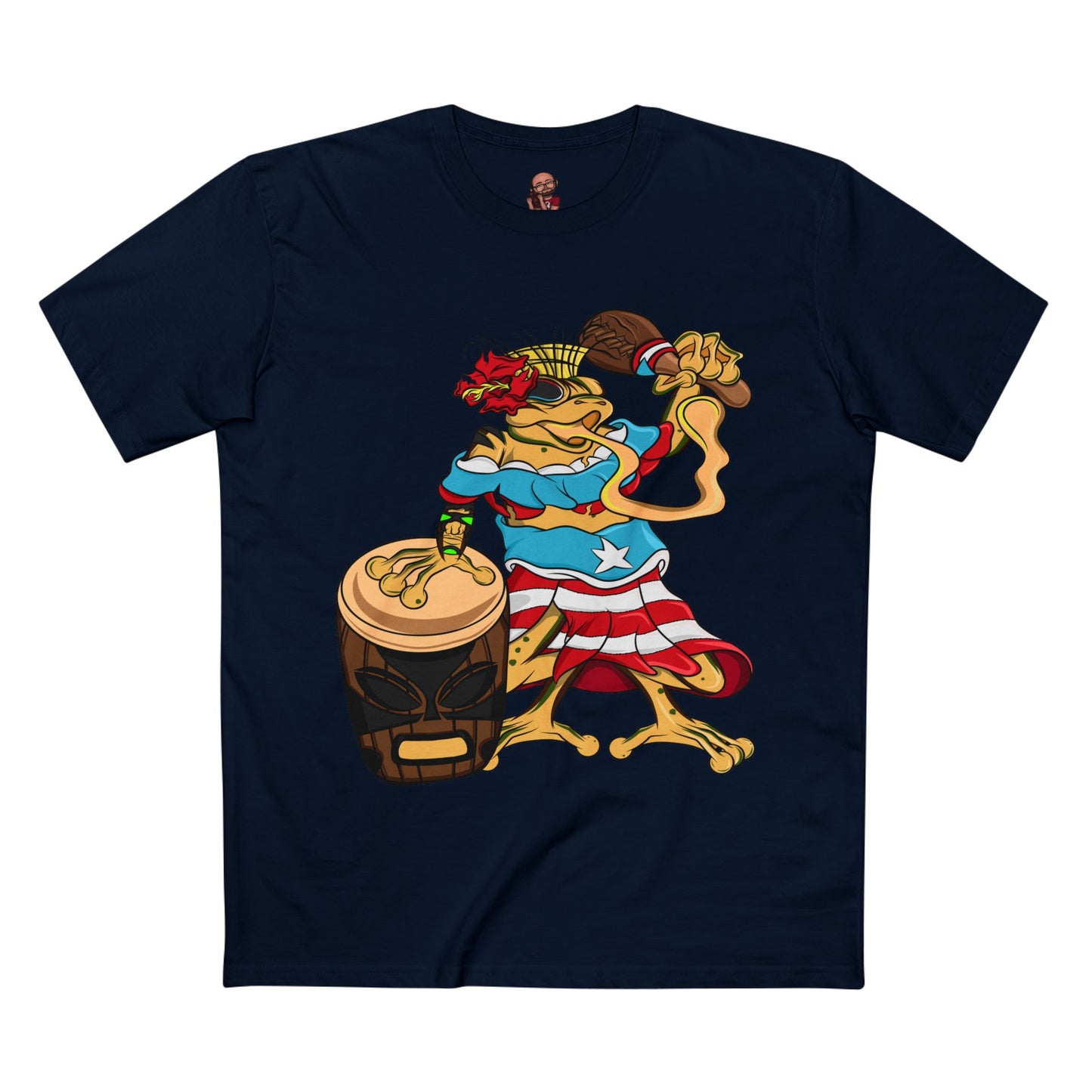 Mens Staple Tee Shirt - Puerto Rican Isabela Coqui