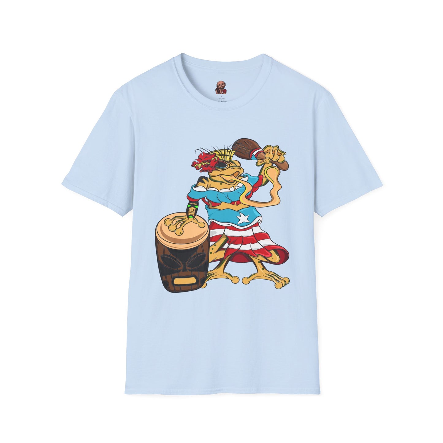 Unisex Graphic Tee Shirt - Puerto Rican Isabela Coqui