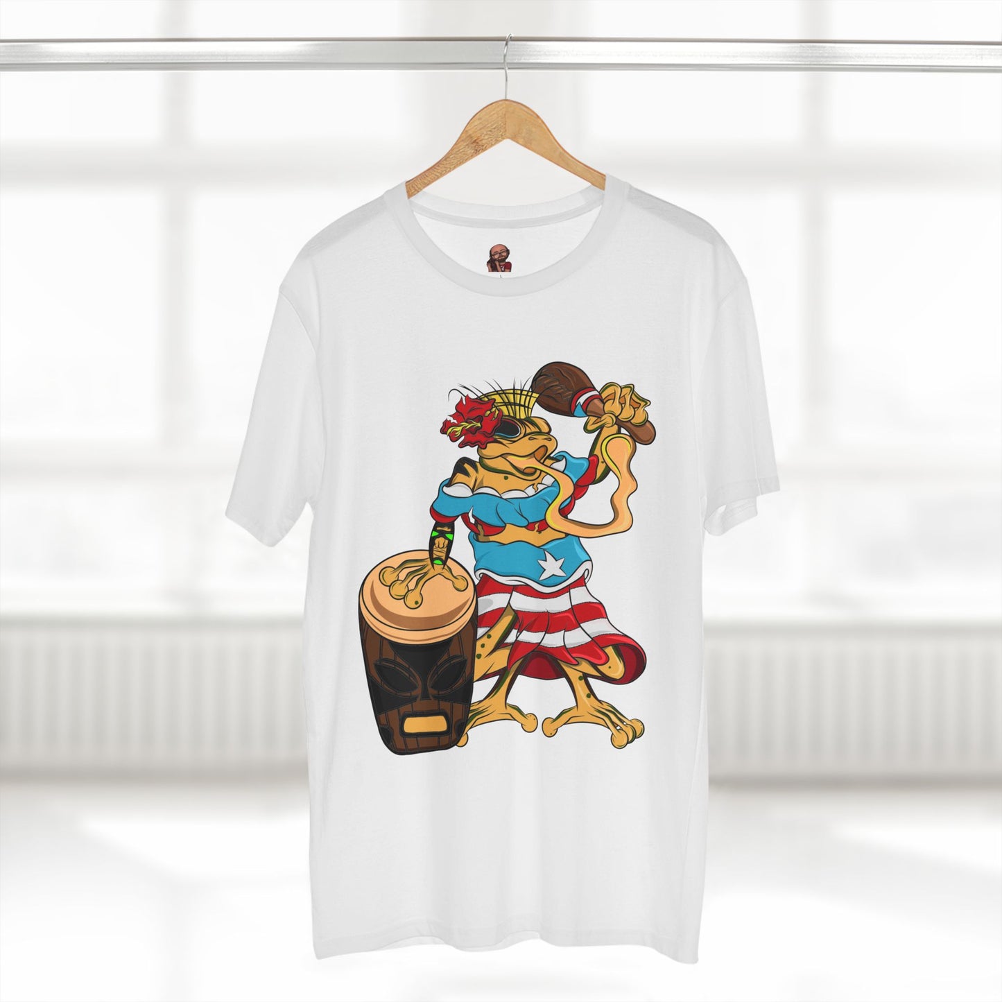 Mens Staple Tee Shirt - Puerto Rican Isabela Coqui