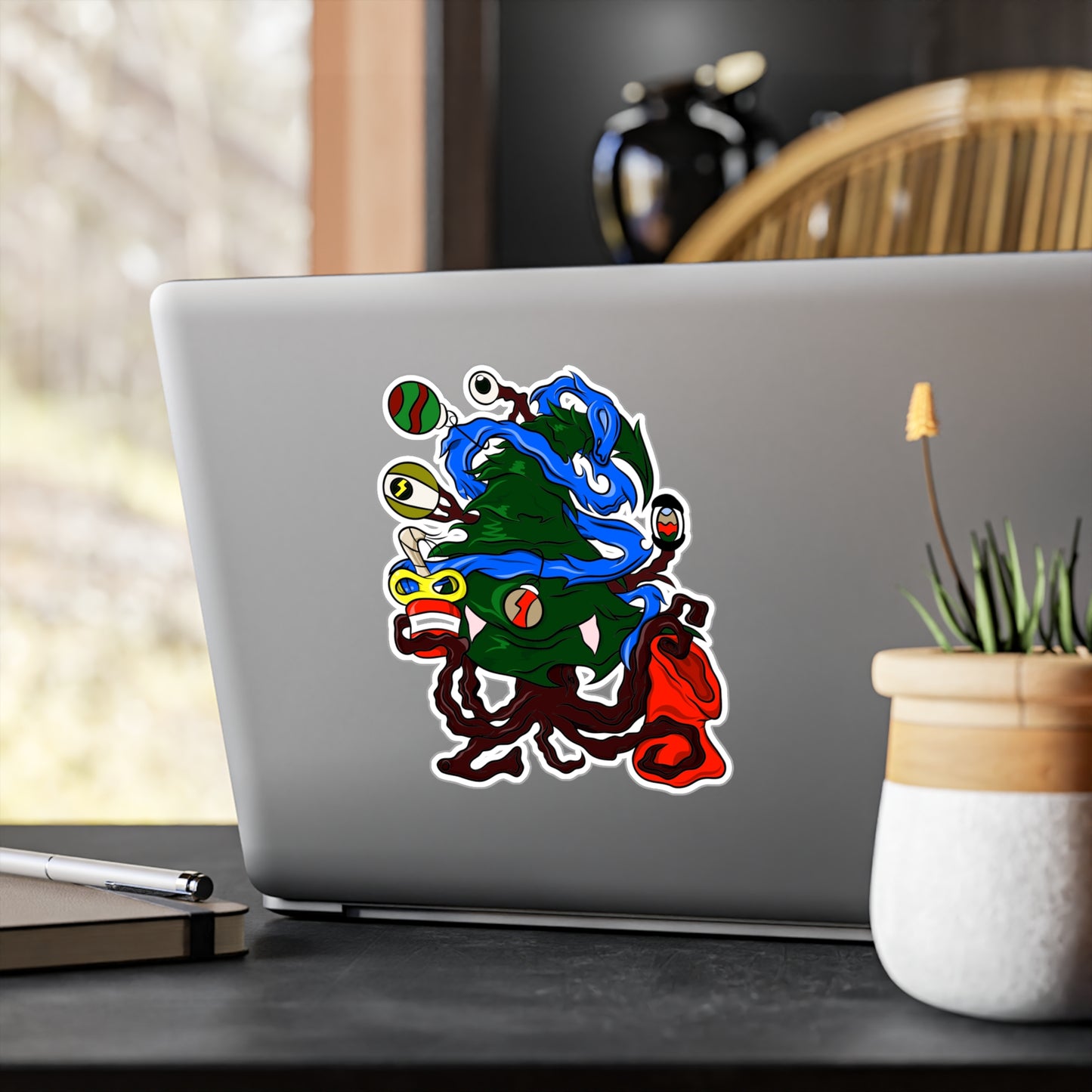 Vinyl Decals - Christmas Tree Treant Decals
