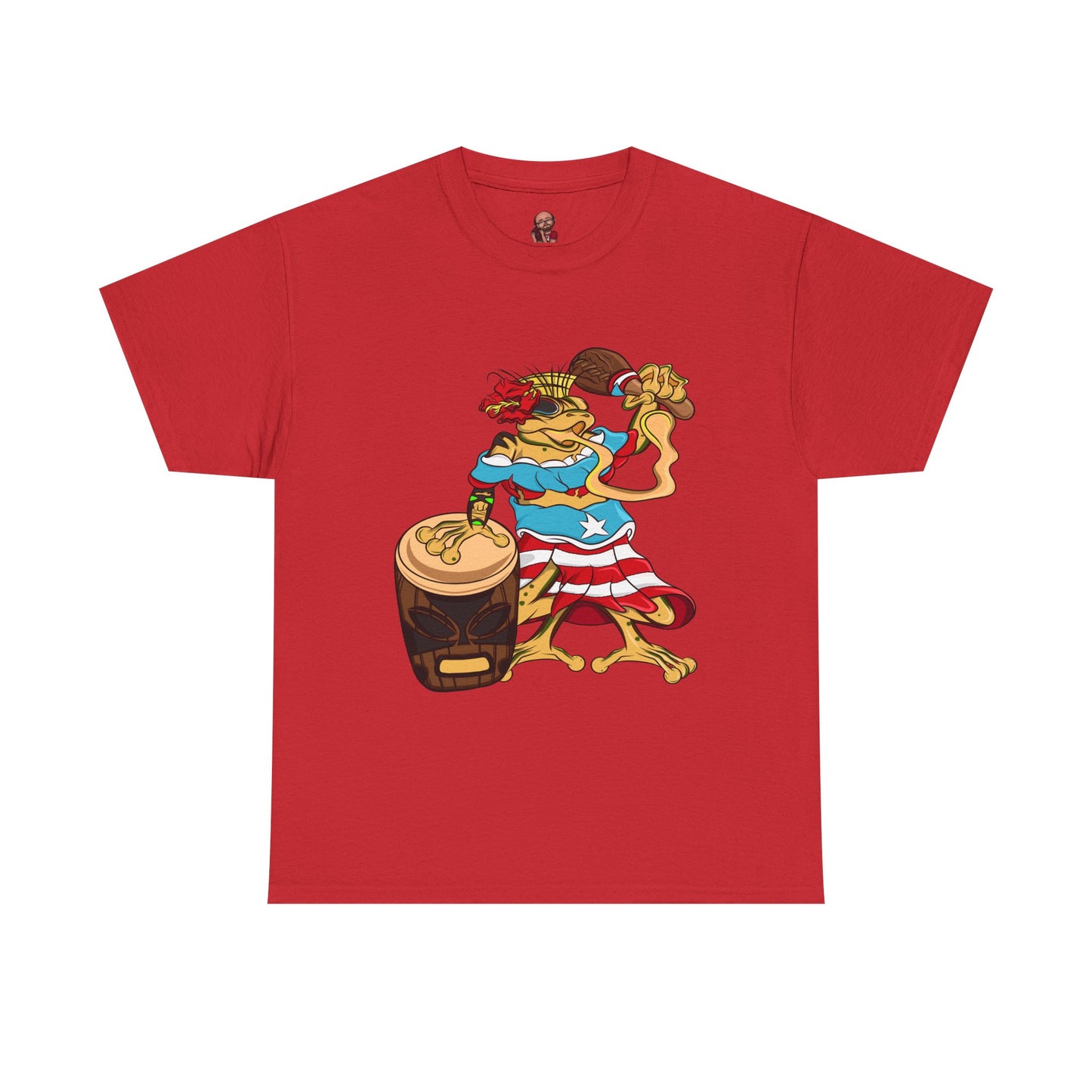 Unisex Heavy Cotton Tee - Puerto Rican Isabela Coqui