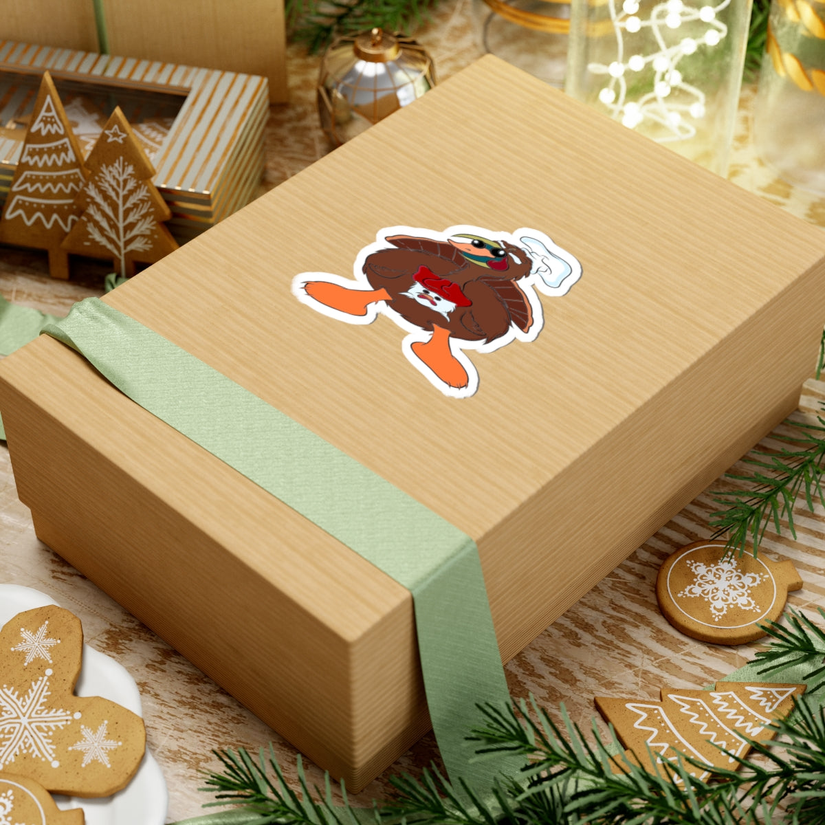 Kiss cut Sticker - Ted The TurDucKen