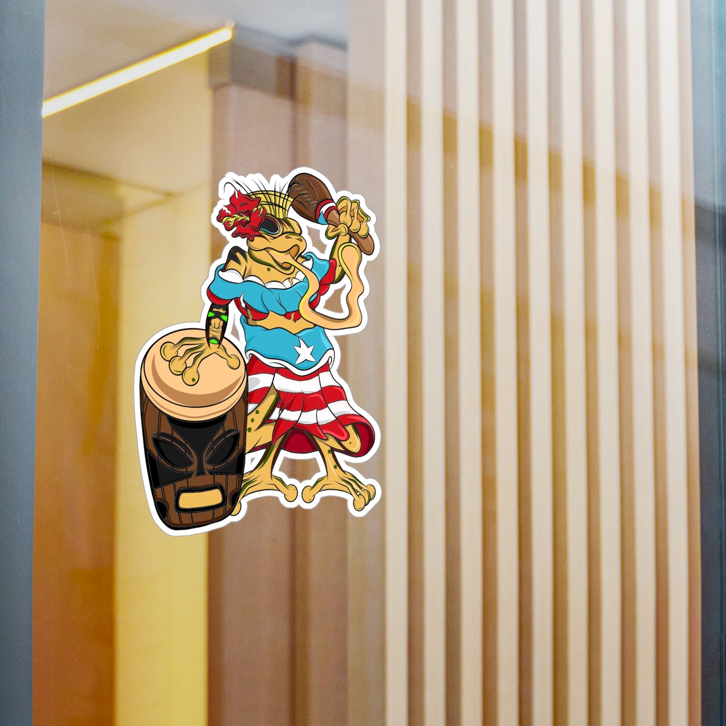 Vinyl Decal- Puerto Rican Isabela Coqui