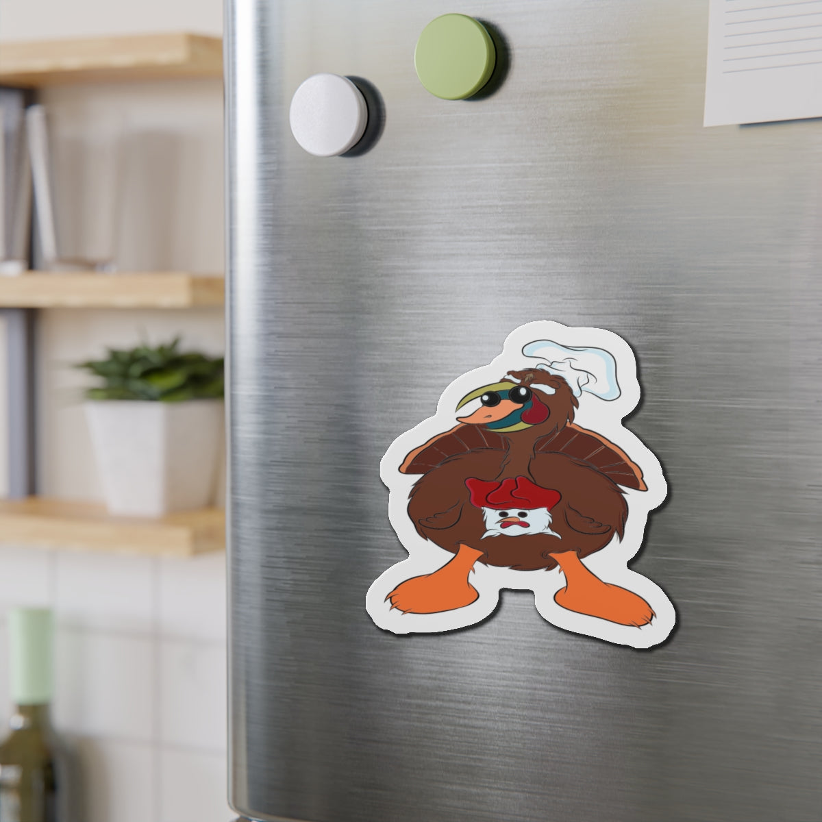 Die-Cut Magnets Ted The TurDucKen