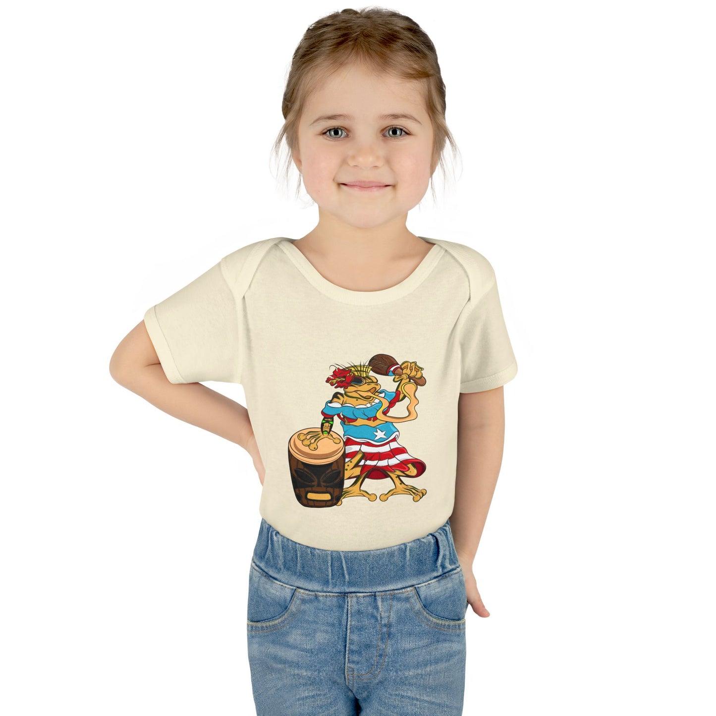 Infant Bodysuit - Puerto Rican Isabela Coqui