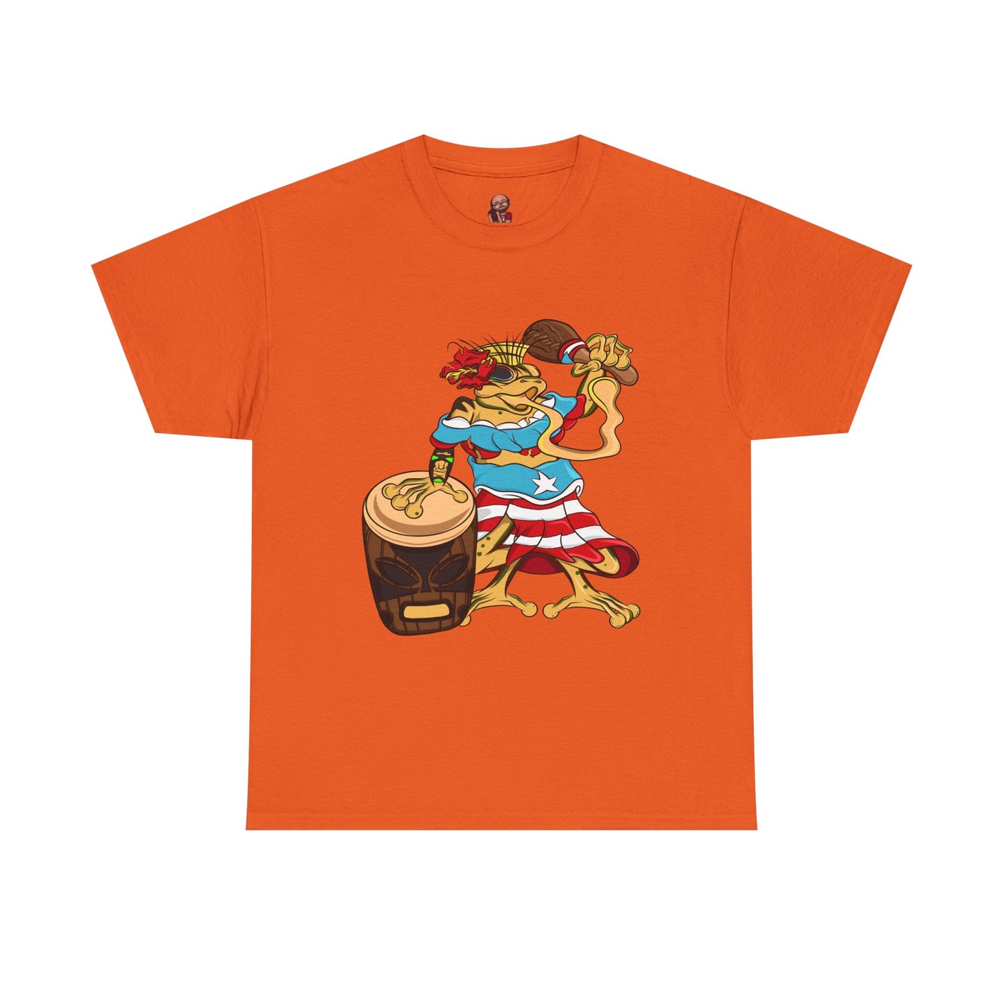 Unisex Heavy Cotton Tee - Puerto Rican Isabela Coqui