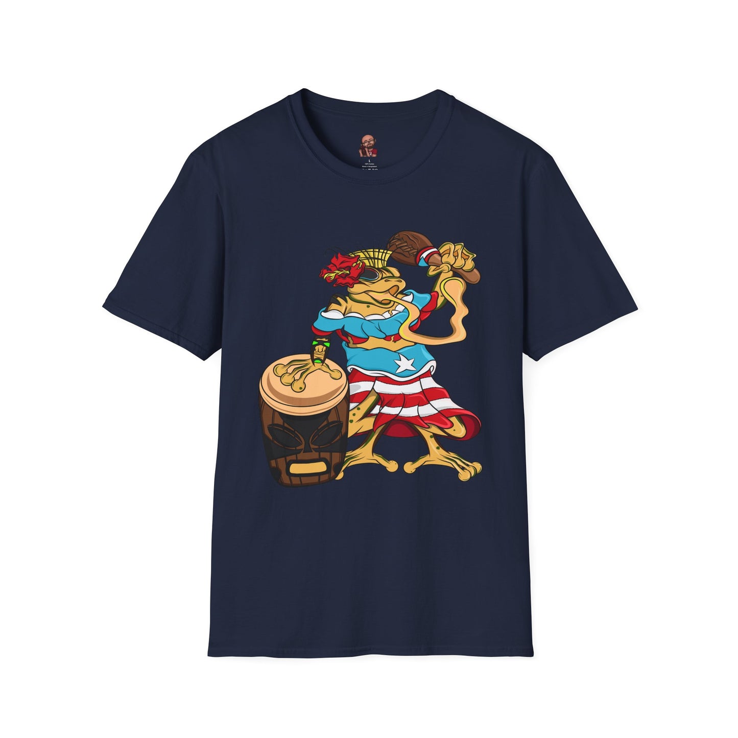 Unisex Graphic Tee Shirt - Puerto Rican Isabela Coqui