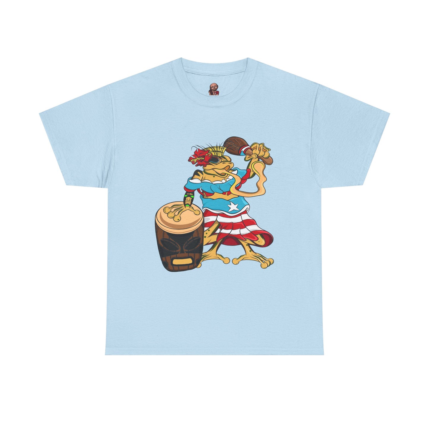Unisex Heavy Cotton Tee - Puerto Rican Isabela Coqui