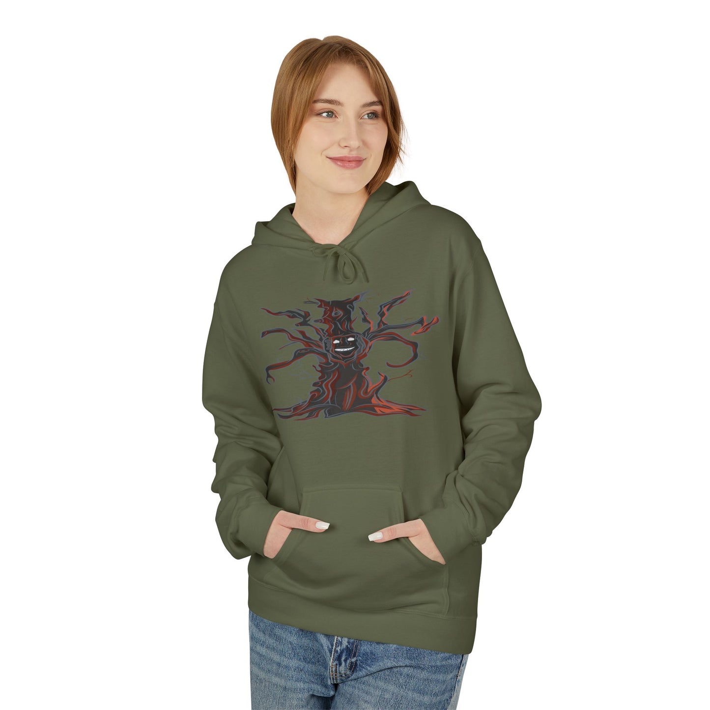 Unisex Soft style Fleece Hoodie - My Friend Isaiah the Treant (Small - X-Large)