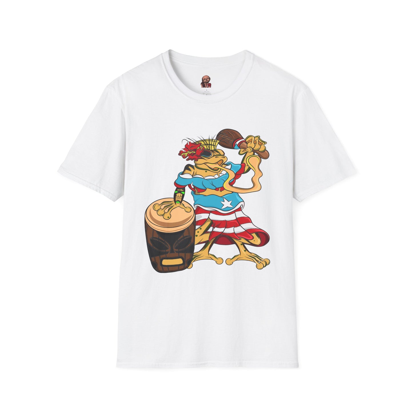Unisex Graphic Tee Shirt - Puerto Rican Isabela Coqui