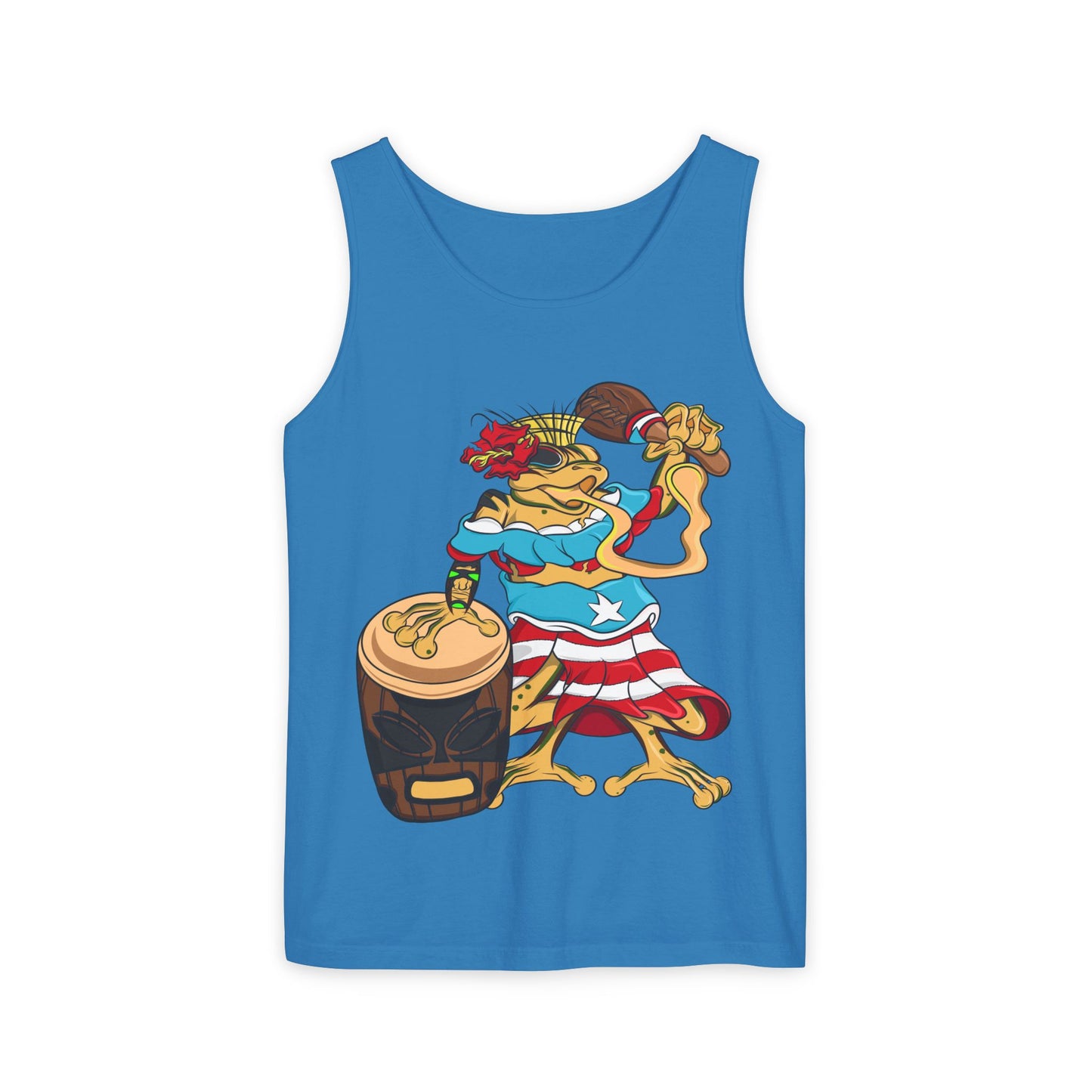 Tank Top - Puerto Rican Isabela Coqui Print
