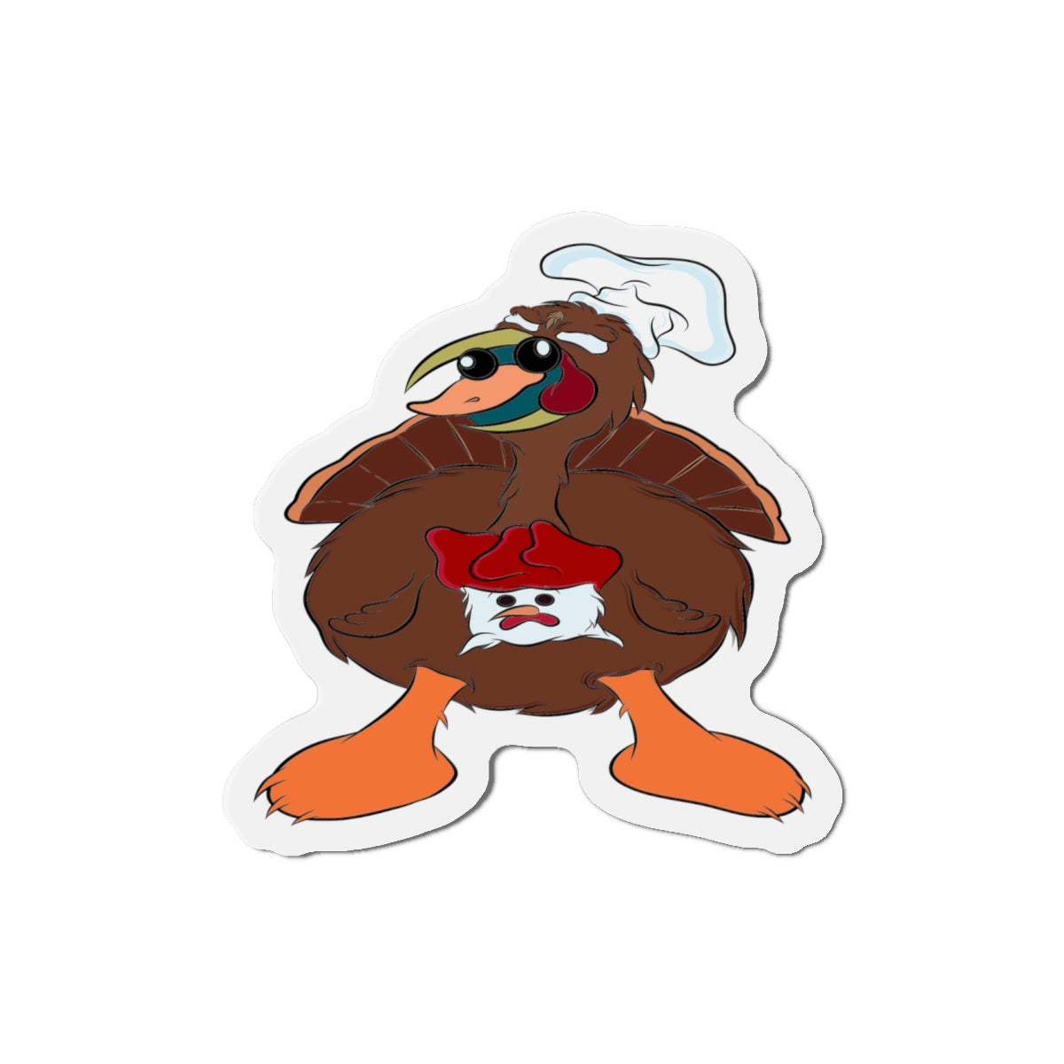 Die-Cut Magnets Ted The TurDucKen