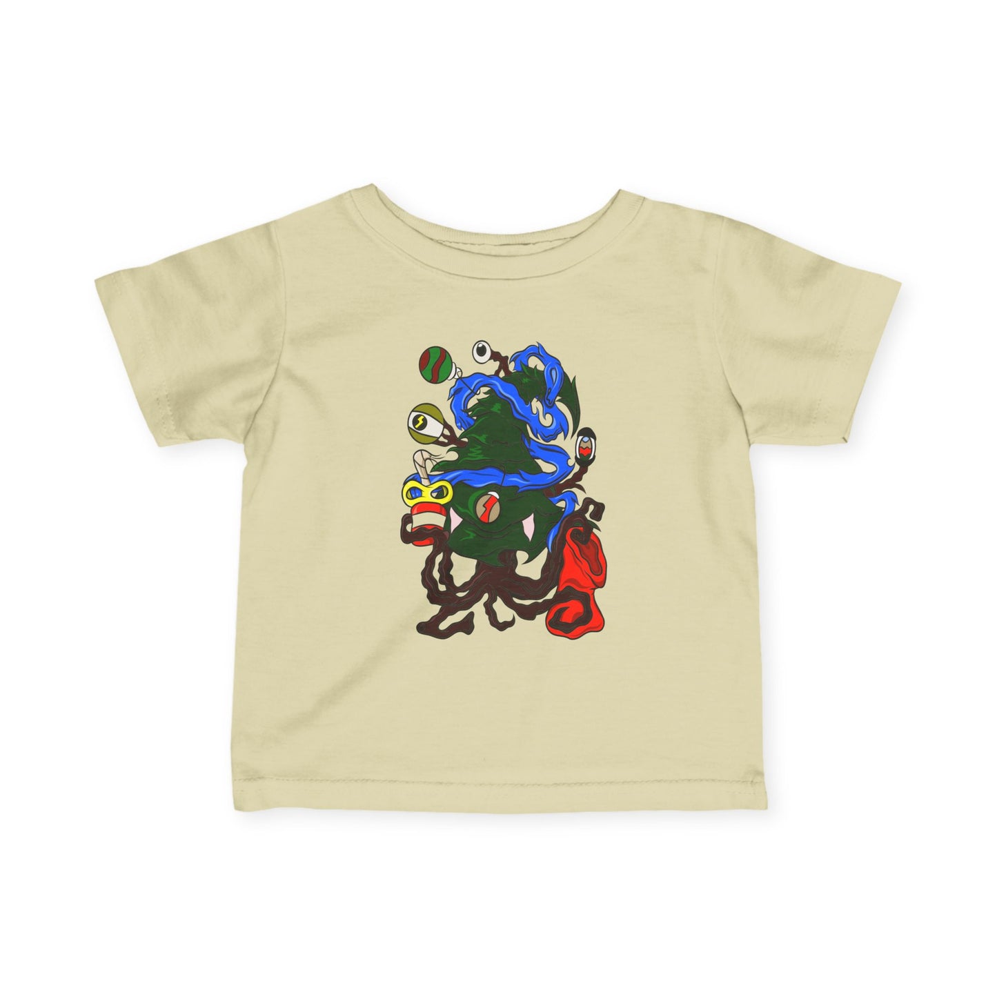 Infant Jersey Tee - Christmas Tree Boss