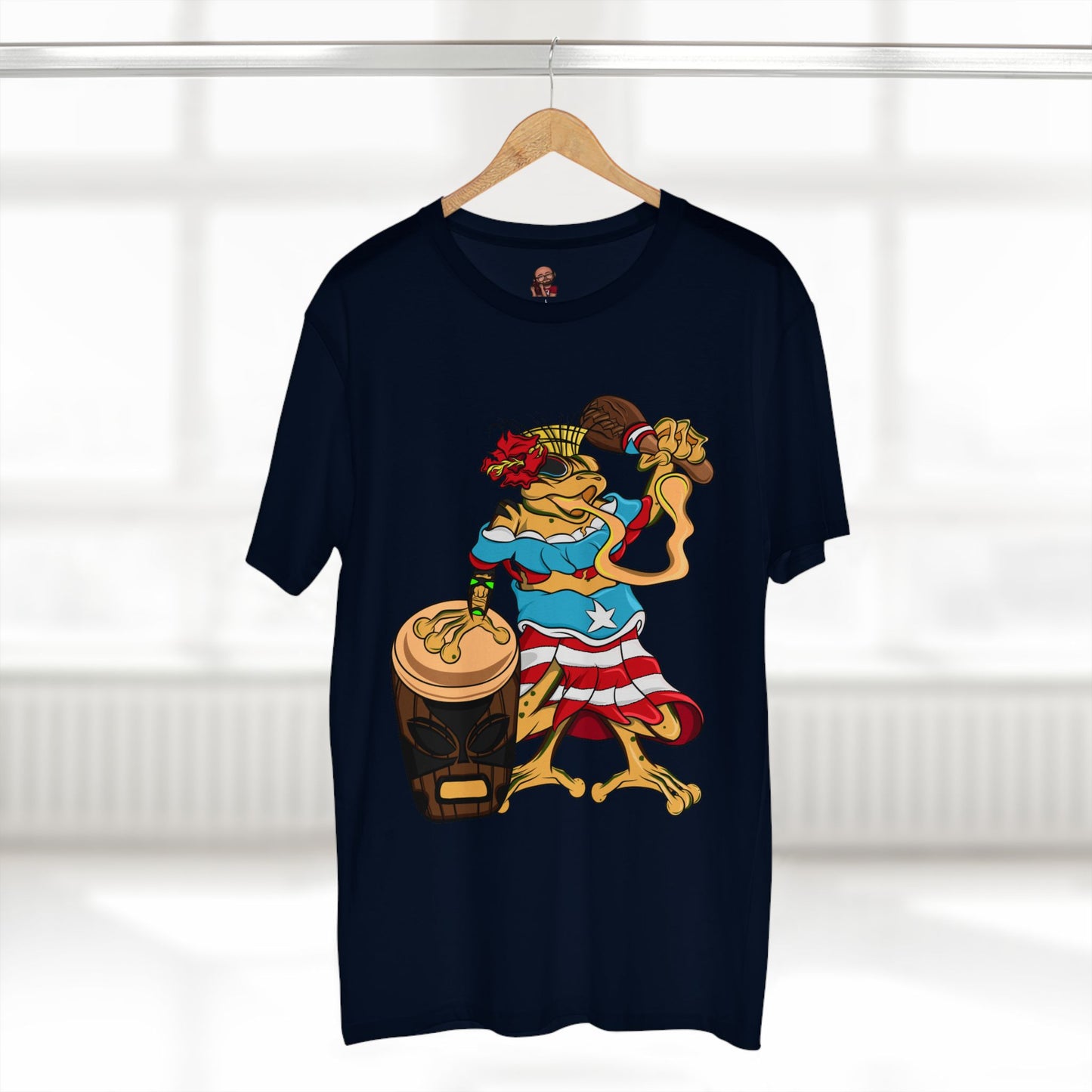 Mens Staple Tee Shirt - Puerto Rican Isabela Coqui