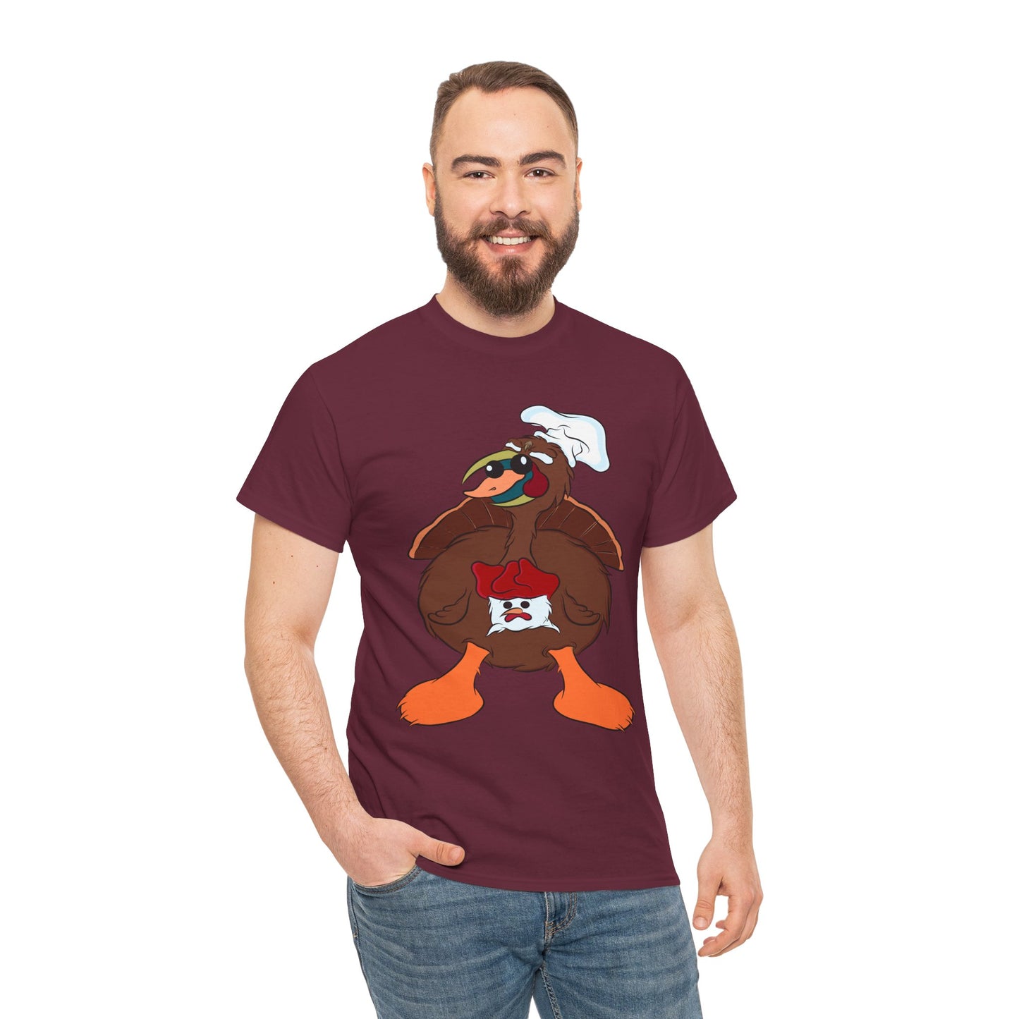 Unisex Heavy Cotton Tee Shirt - Ted The TurDucKen