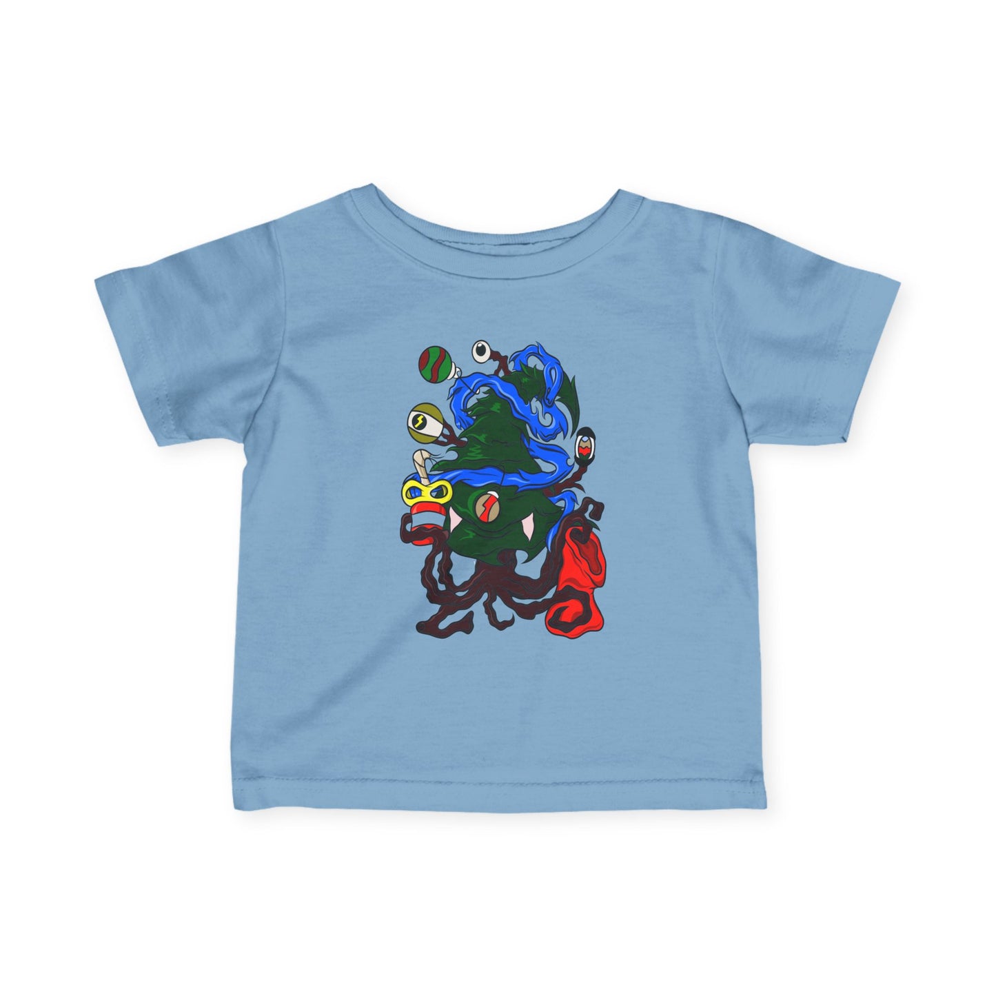 Infant Jersey Tee - Christmas Tree Boss