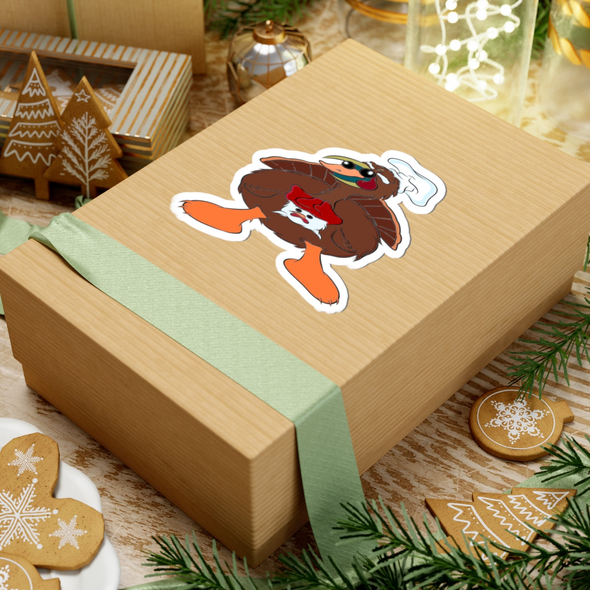 Kiss cut Sticker - Ted The TurDucKen