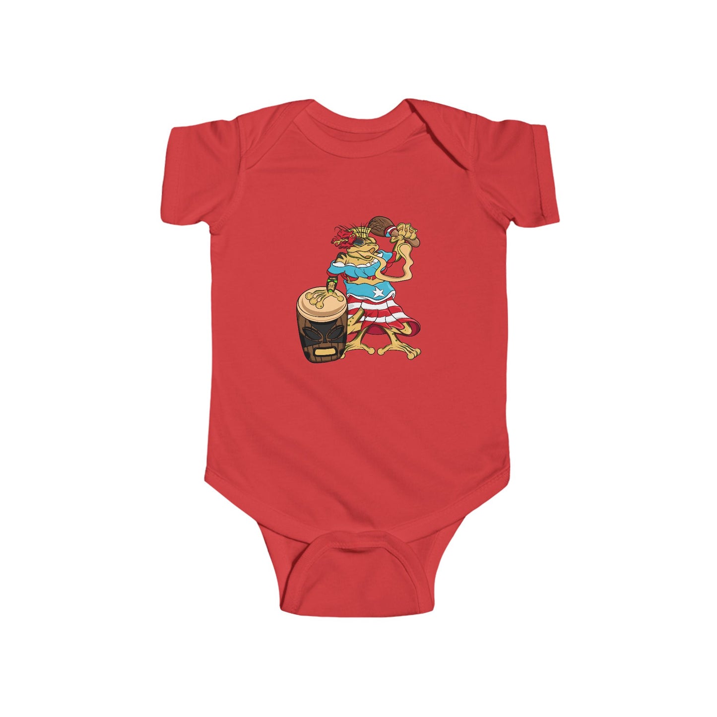 Infant Jersey Bodysuit - Puerto Rican Isabela Coqui