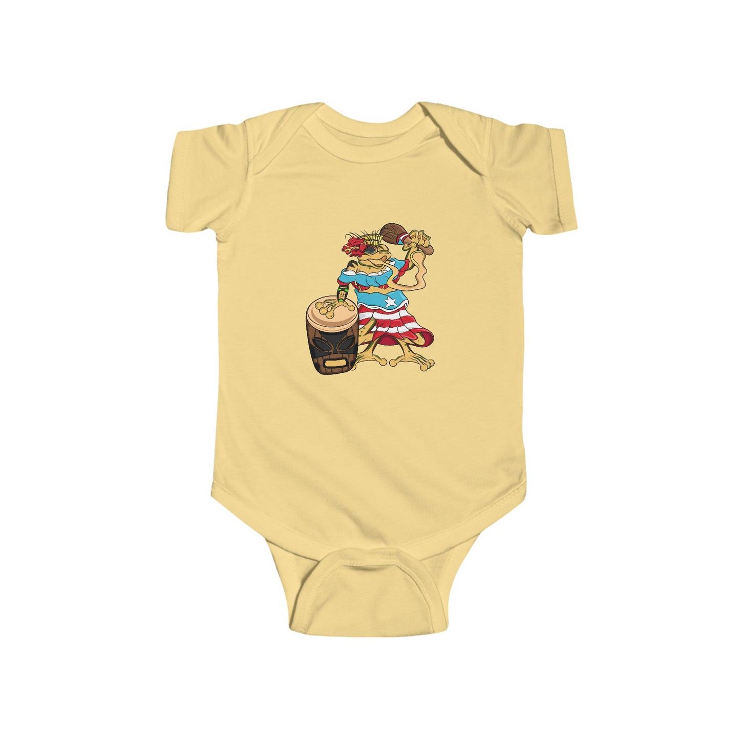 Infant Jersey Bodysuit - Puerto Rican Isabela Coqui