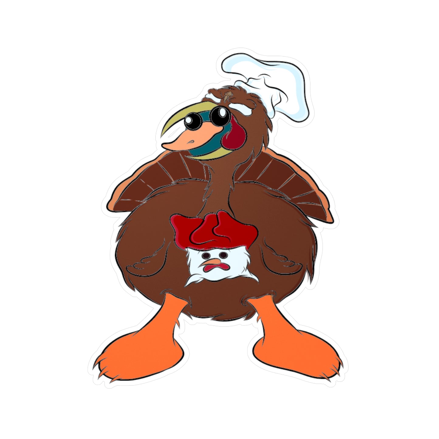 Vinyl Decals Stickers - Ted The TurDucKen