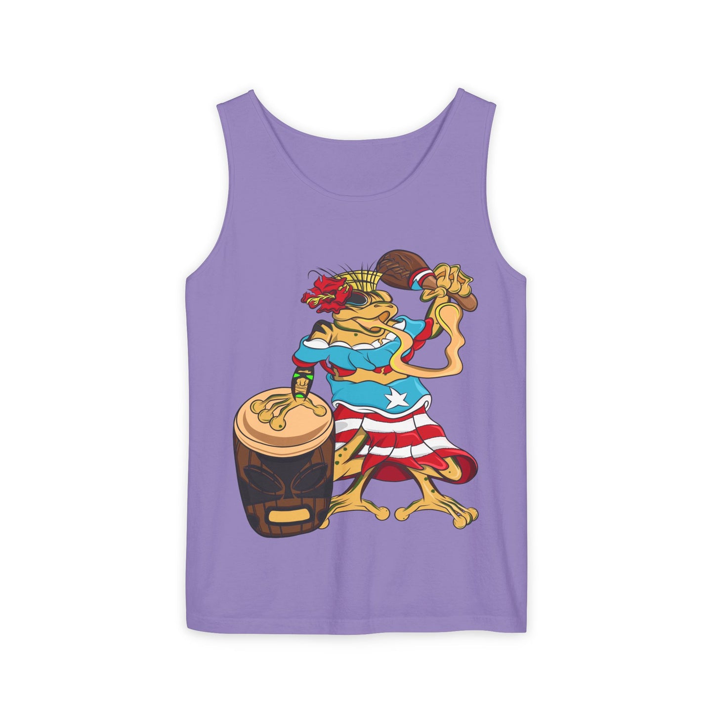 Tank Top - Puerto Rican Isabela Coqui Print