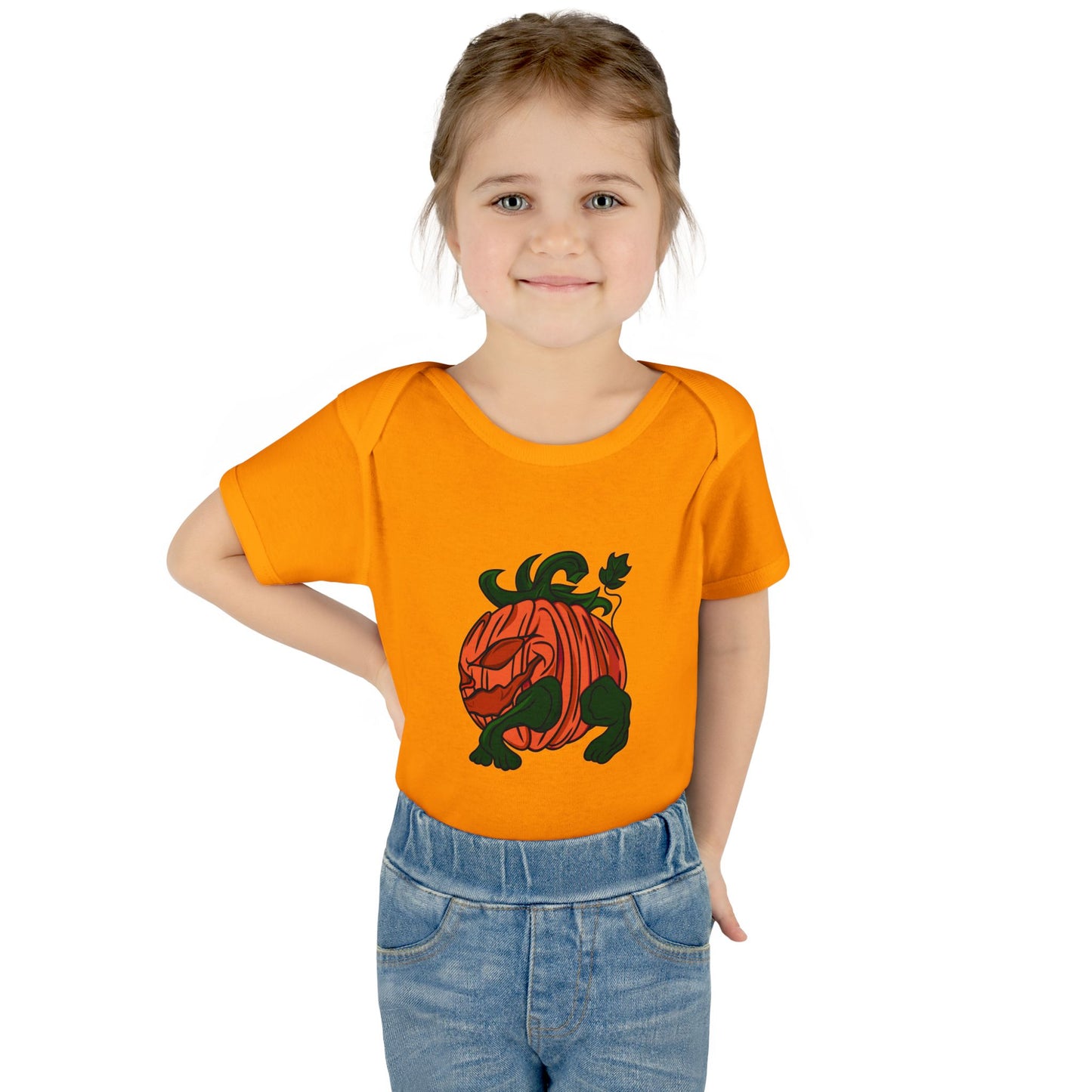 Infant Bodysuit - Pumpkin Hog
