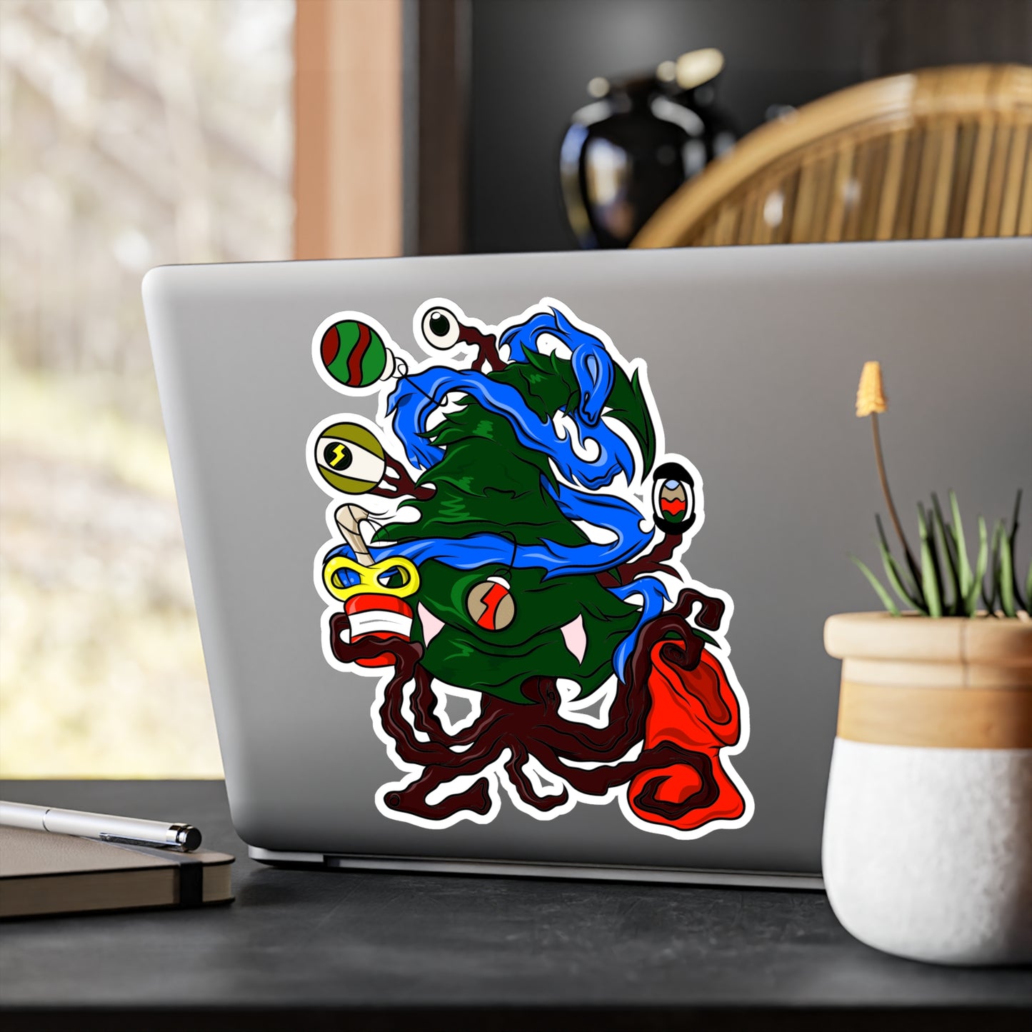 Vinyl Decals - Christmas Tree Treant Decals