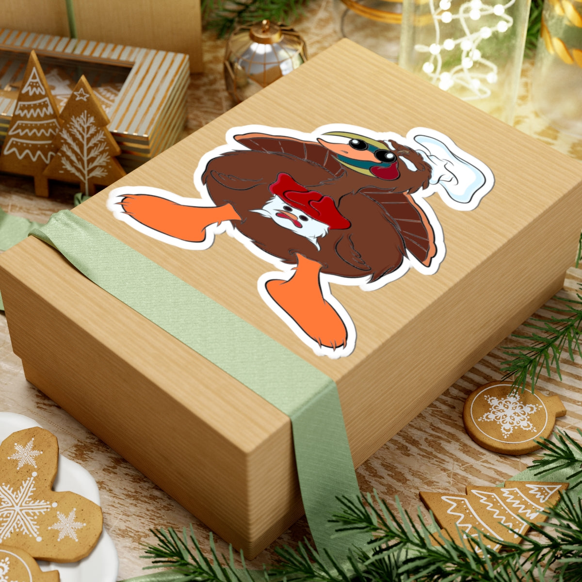 Kiss cut Sticker - Ted The TurDucKen