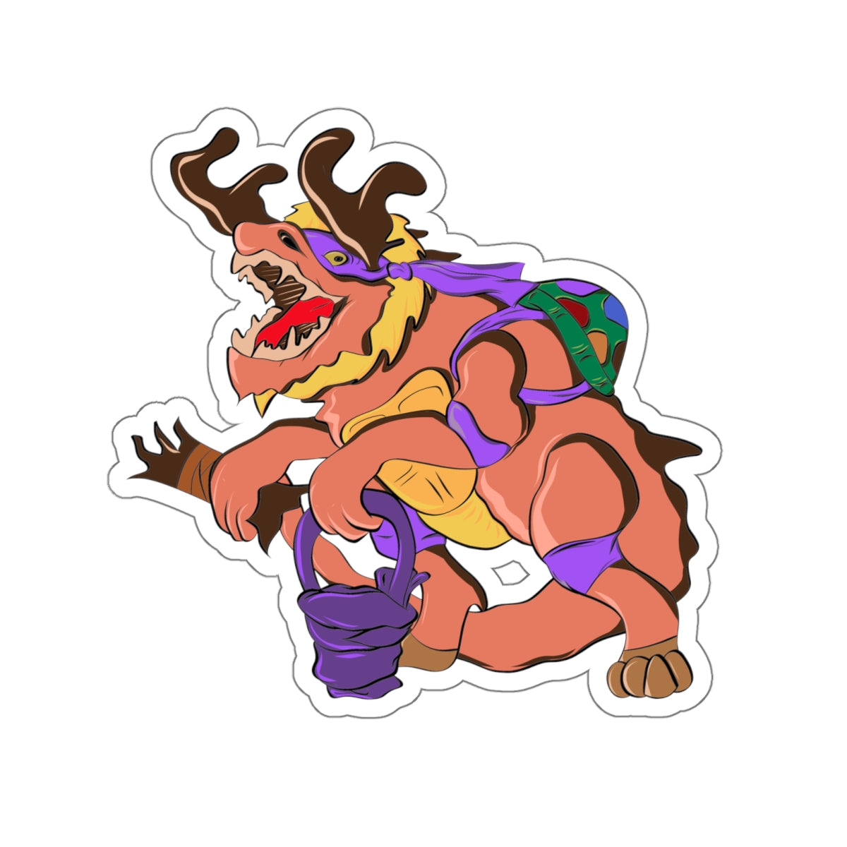 Trick or Treat Tarrasque Stickers