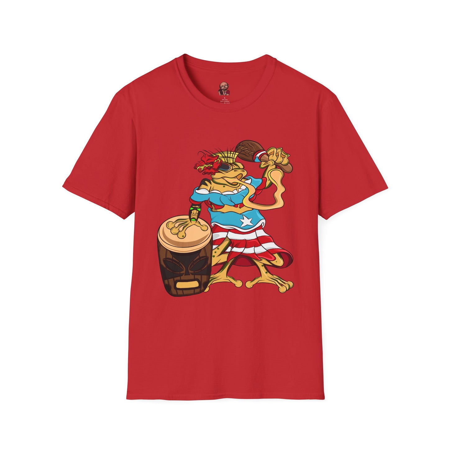 Unisex Graphic Tee Shirt - Puerto Rican Isabela Coqui