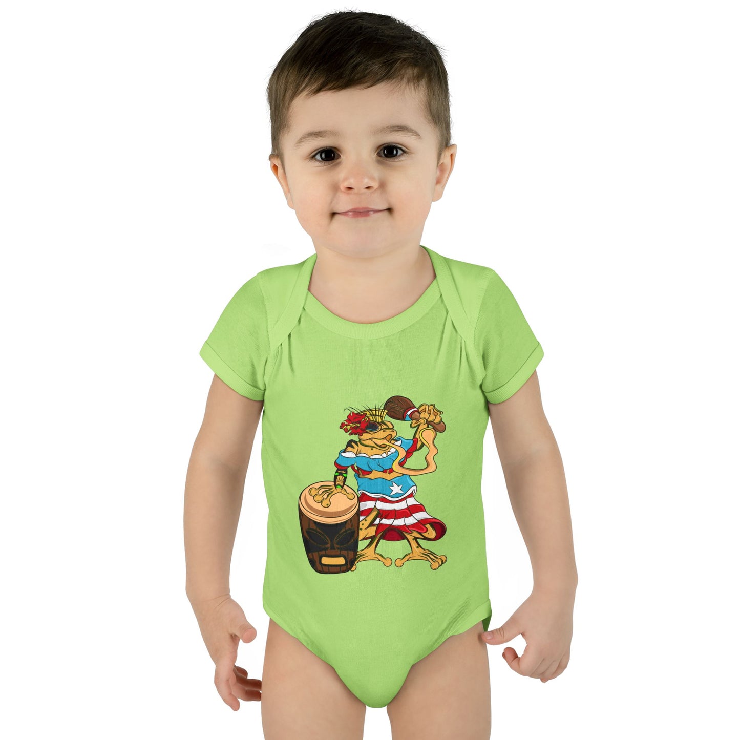 Infant Bodysuit - Puerto Rican Isabela Coqui