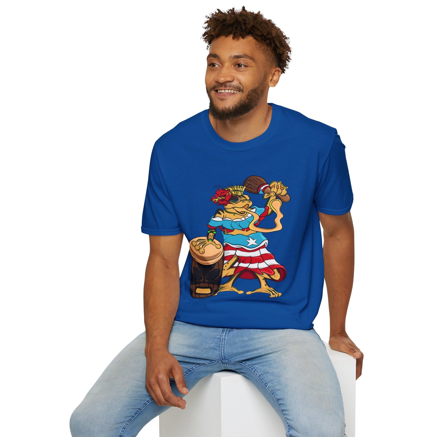 Unisex Graphic Tee Shirt - Puerto Rican Isabela Coqui