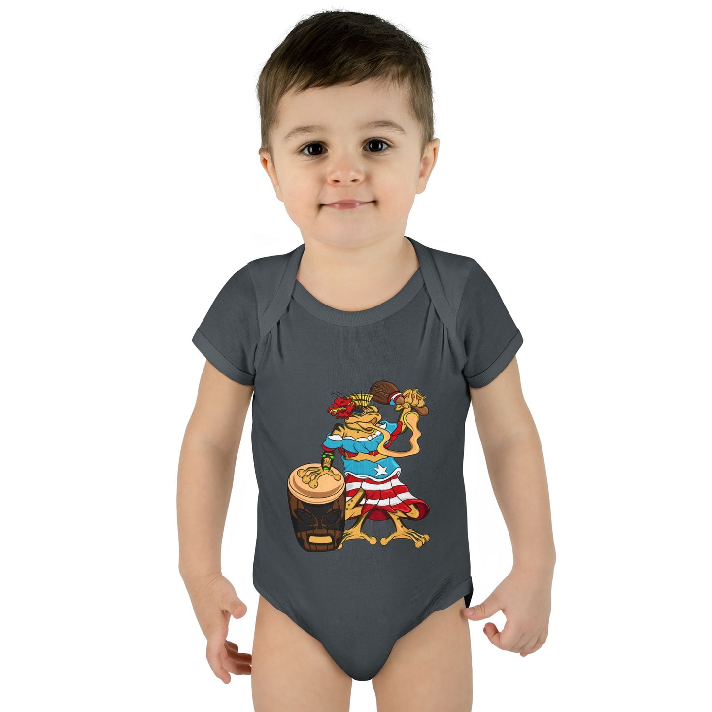 Infant Bodysuit - Puerto Rican Isabela Coqui