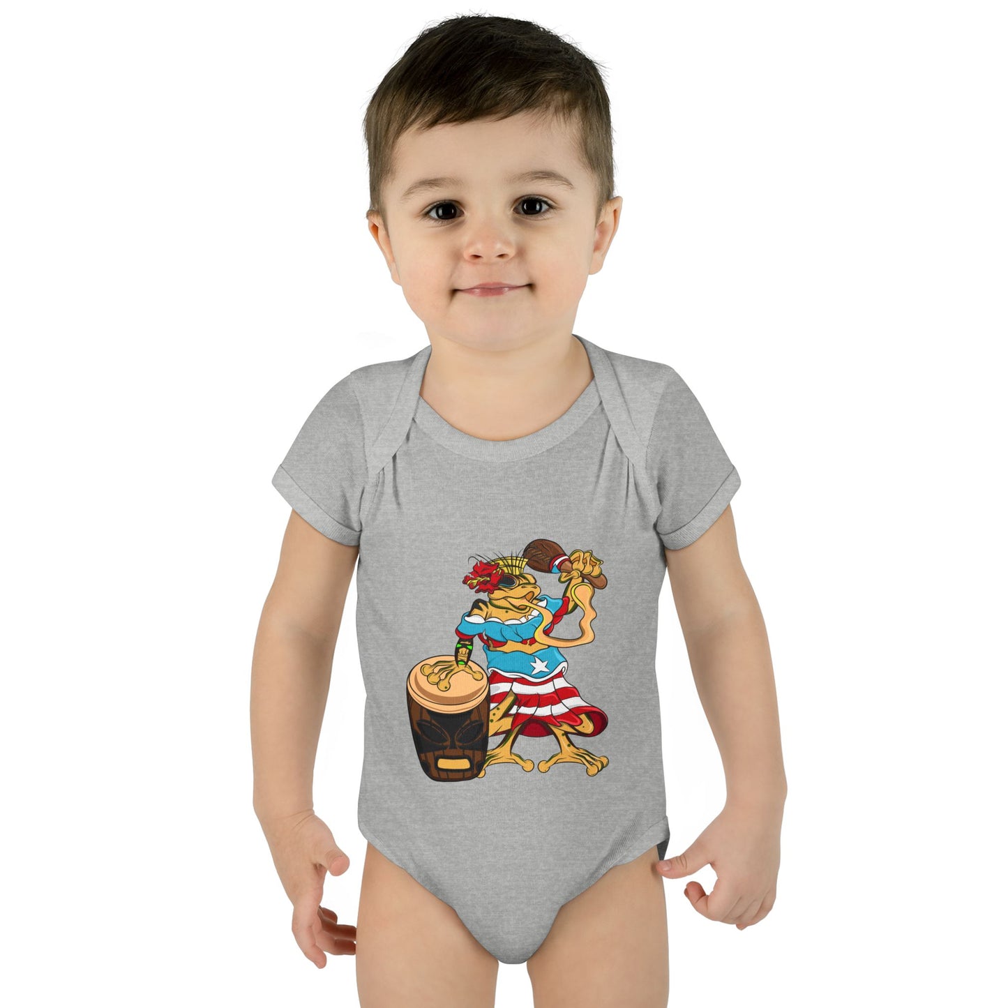 Infant Bodysuit - Puerto Rican Isabela Coqui