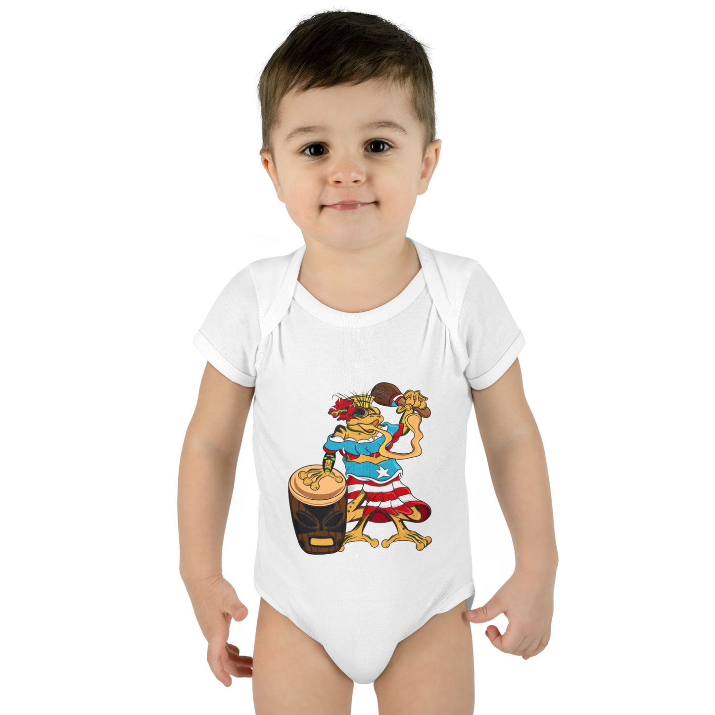 Infant Bodysuit - Puerto Rican Isabela Coqui