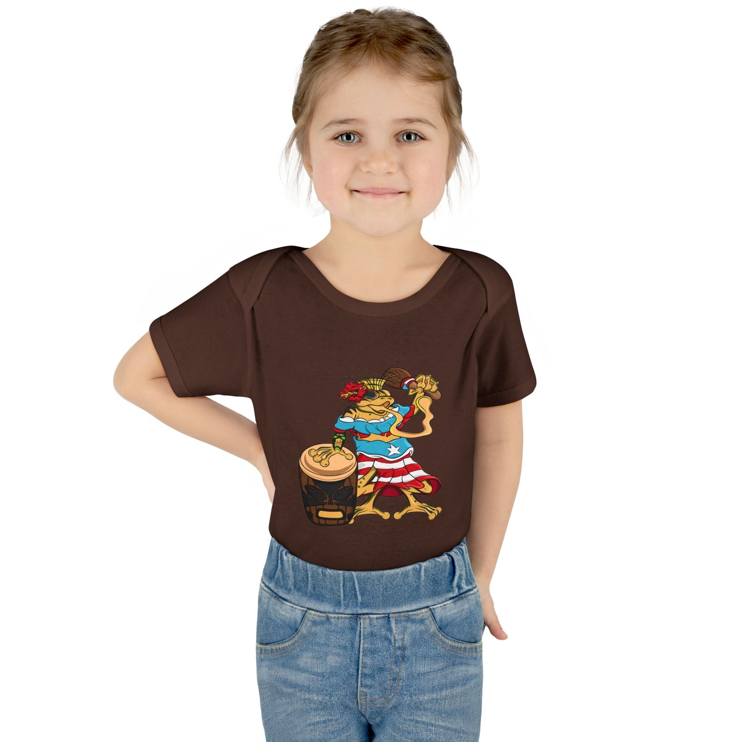 Infant Bodysuit - Puerto Rican Isabela Coqui