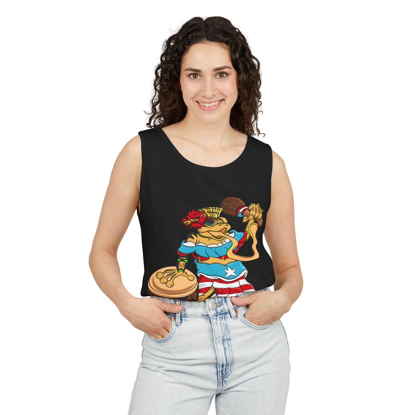 Tank Top - Puerto Rican Isabela Coqui Print
