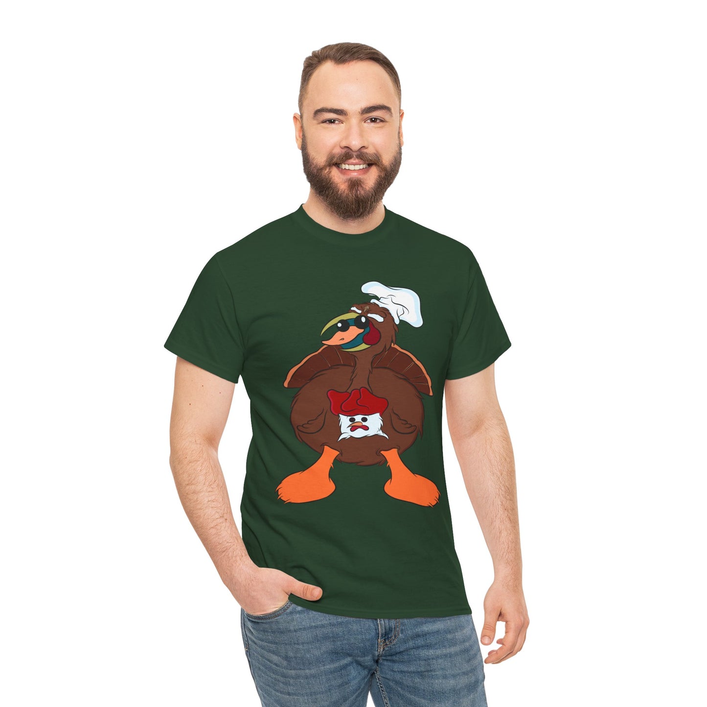 Unisex Heavy Cotton Tee Shirt - Ted The TurDucKen