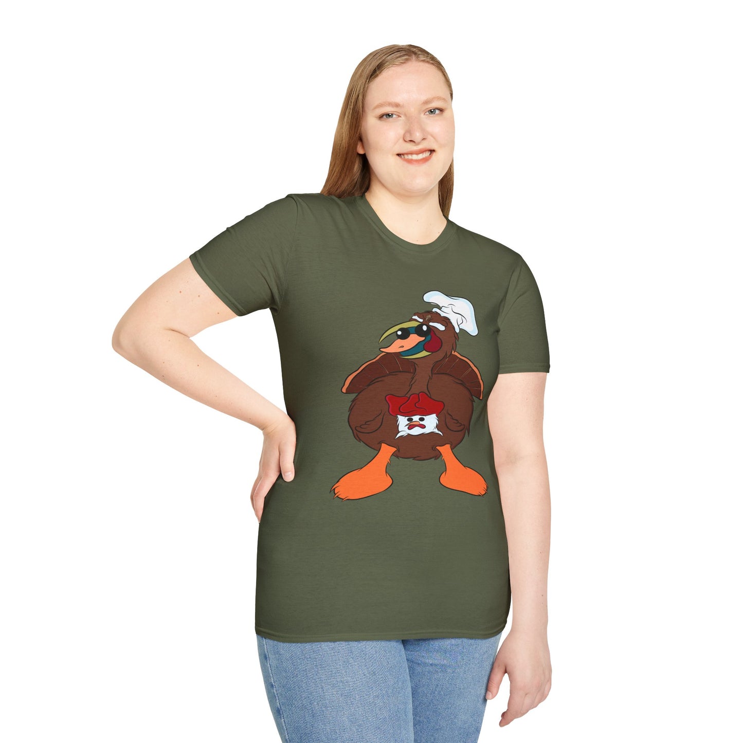Unisex Softstyle Tee Shirt - Ted The TurDucKen