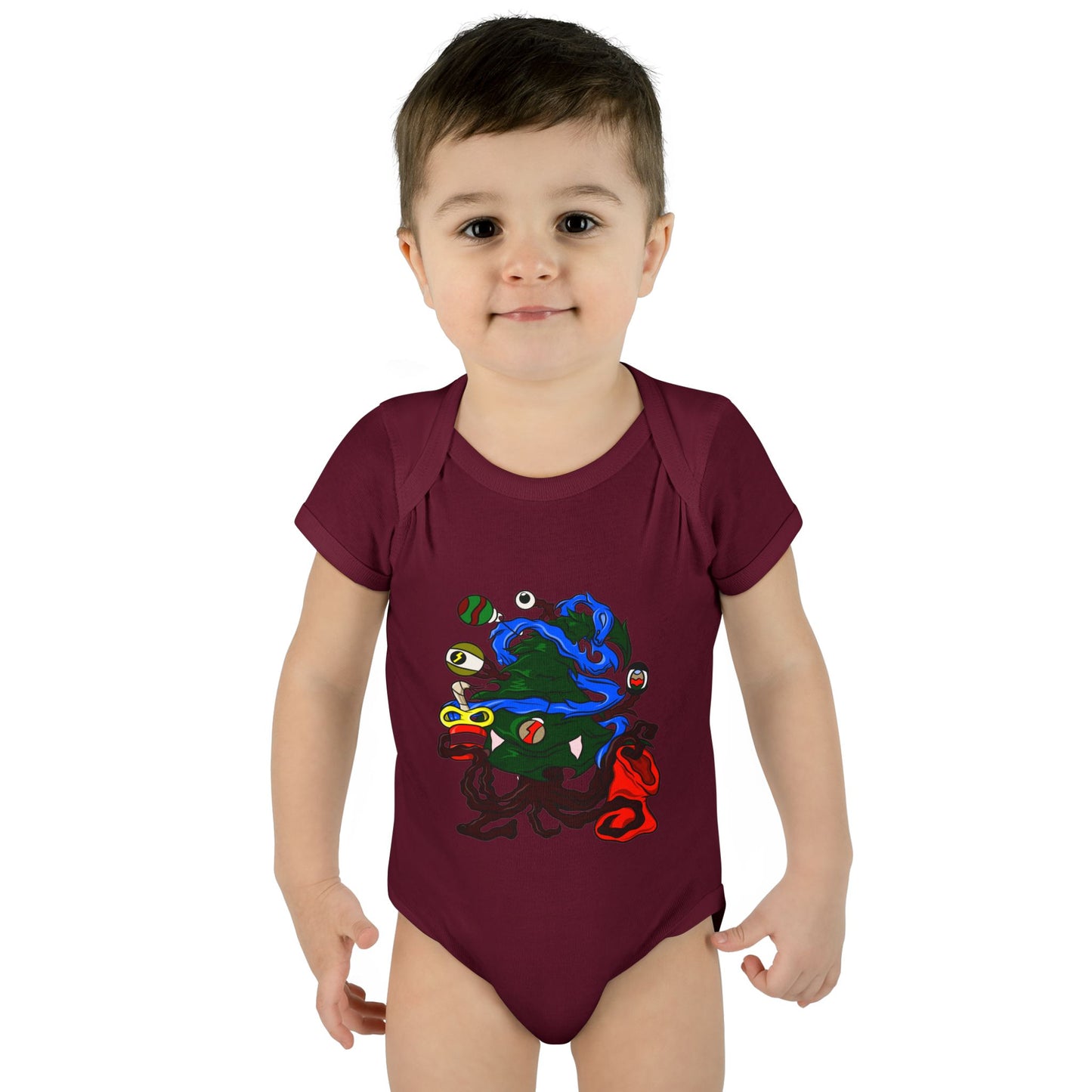 Infant Bodysuit - Christmas Tree Boss